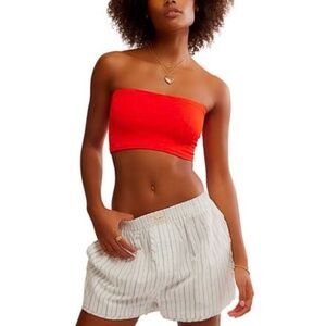 NWT Free People Amelia Bandeau Bra | Stretch Strapless Bralette Top